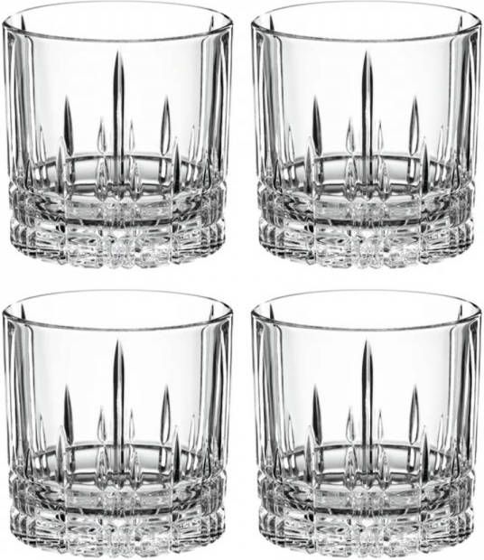 Spiegelau Cocktailglazen/Whiskey Glazen/Waterglazen Perfect Serve 270 Ml 4 Stuks