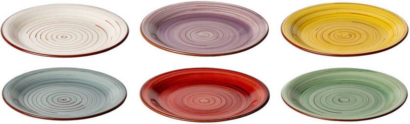 Studio Tavola Ontbijtborden Rimini ø 19 Cm 6 Stuks