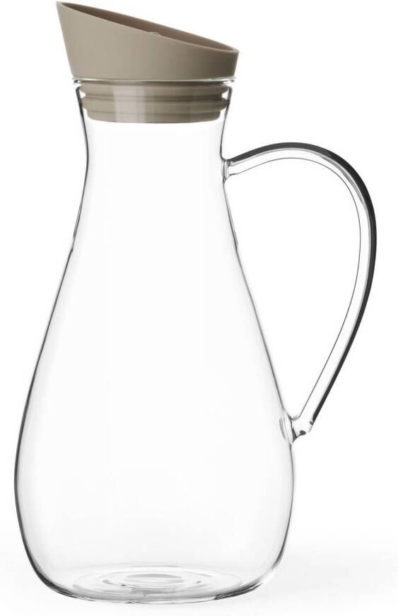 Vepa Bins Viva Karaf Infusion 1, 5 Liter Glas Transparant/grijs