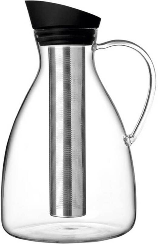 Viva Scandinavia Infusion Karaf Voor Ijsthee 2, 4 Liter Zwart