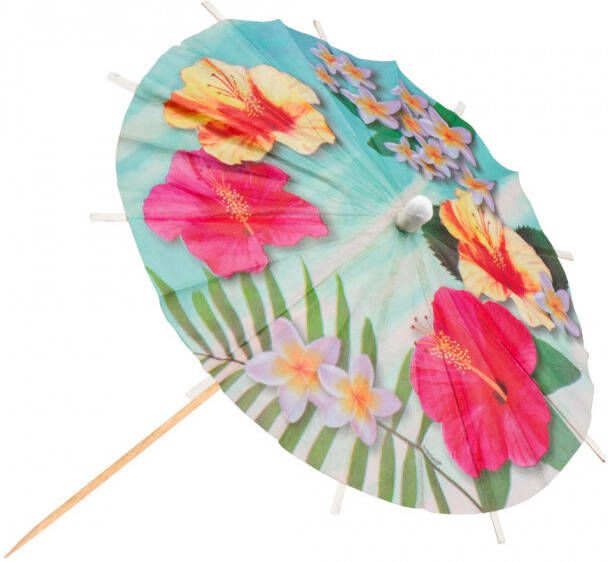 Boland Cocktailprikkers Parasol Paradise 6 Stuks