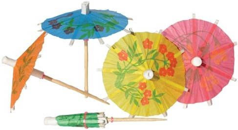 Haza Original Ijsparasols Assorti 12 Stuks