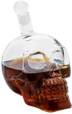 Aretica Whisky Karaf Skull Glas
