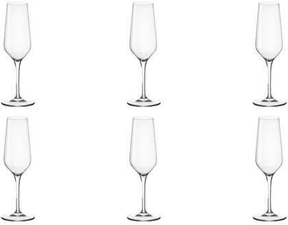 Rocco Bormioli Champagneflûte Electra 23 cl Transparant 6 stuk(s )