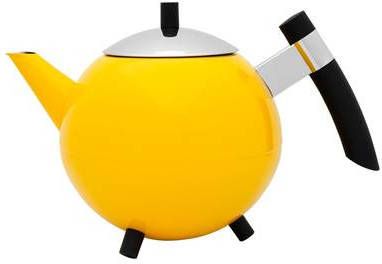 Bredemeijer Duet Meteor theepot 1, 2 L Okergeel