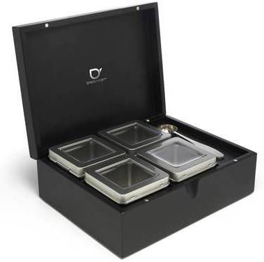 Bredemeijer Theedoos met Blikjes + Lepel