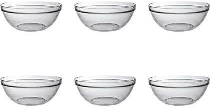 Duralex Schaal 2700D Lys 23 cm 2.4 l Transparant Hardglas 6 stuk(s )