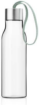 Eva Solo Drinkfles 500 Ml Rvs/siliconen Transparant/lichtgroen