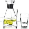 Eva Solo Karaf Met Drinkglazen 1 Liter Borosilicaatglas 5 delig online kopen