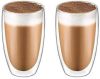 Krumble Latte Macchiato glas dubbelwandig 400ml set van 2 online kopen