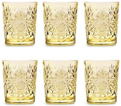 Libbey Drinkglas Hobstar Pale Yellow 0, 35 L 6 st.