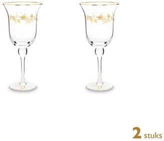 Pip Studio Glazen Winter Wonderland Goud 360ml 2 St.