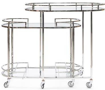 Riviera Maison Crosby Street Bar Cart S/2 79.0x50.0x76.0 cm