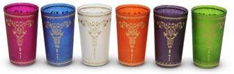 Safaary Marokkaanse Theeglazen Set van 6 Doha