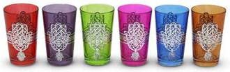 Safaary Marokkaanse Theeglazen Set van 6 Marrakesh
