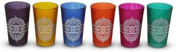 Safaary Marokkaanse Theeglazen Set van 6 Riyad