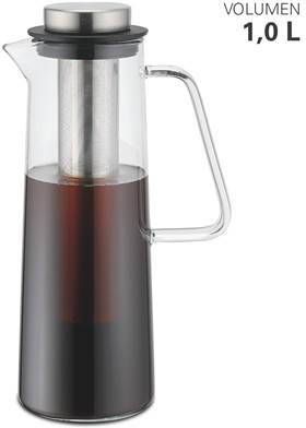 Weis Glazen Karaf Met Theefilter, 1 liter