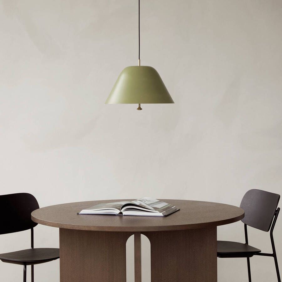 Menu Levitate hanglamp &#xD8, 40 cm saliegroen