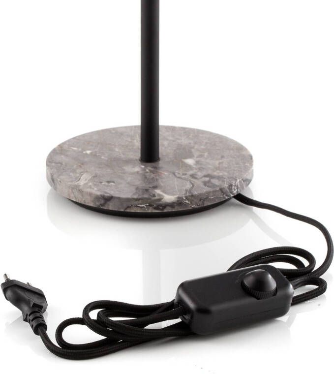 Menu TR Bulb tafellamp 41cm marmer/opaal mat