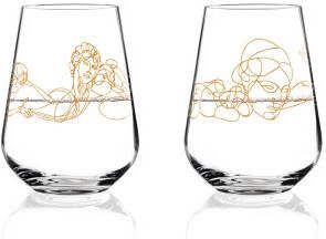Ritzenhoff Elegant Mythology Waterglas 001 0, 54 l, per 2