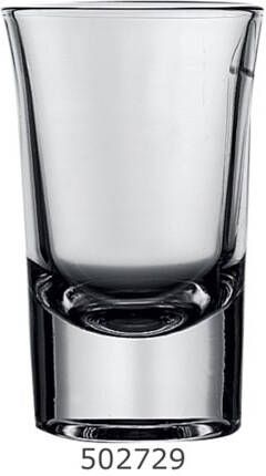 Mammoet Borrelglas Budgetline Bostonshot 3.5 Cl Transparant 6 Stuk(s )