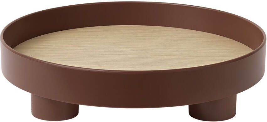 Muuto Platform Tray Donkerrood