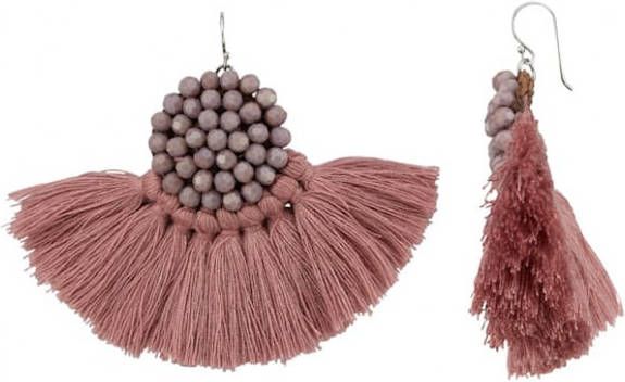 KLiNGEL Oorbellen Roze