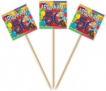 Feestbazaar 50 Jaar Abraham Prikkers 50 stuks