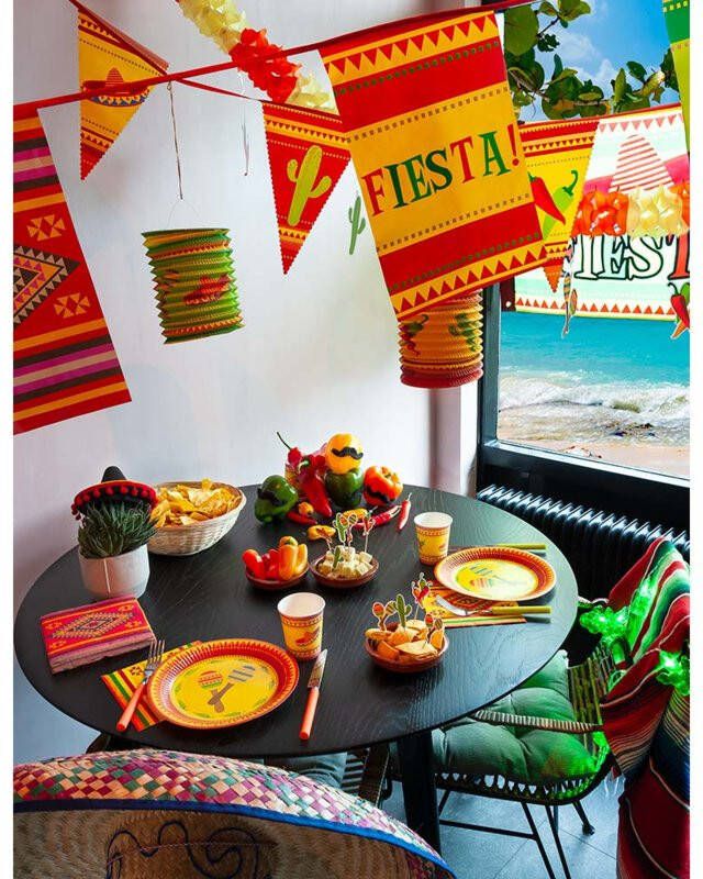 Confetti Cocktailprikkers mexico |mexicaanse decoratie