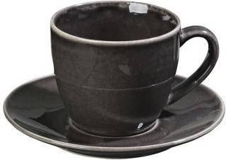 Broste Copenhagen Nordic Coal kop en schotel 25 cl
