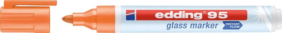 Edding e 95 glasmarker, oranje