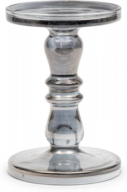 Riviera Maison Sandila Candle Holder grey M 13.0x13.0x19.0 cm