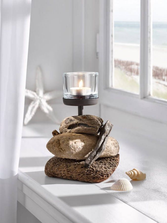 KLiNGEL Kaarsenstandaard Bruin